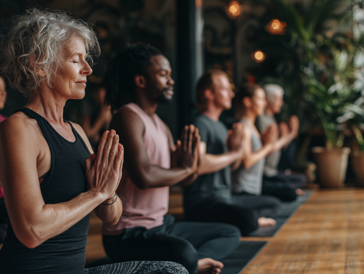 Групова практика йоги