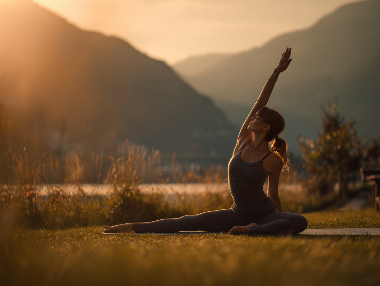 Практика йоги на природі